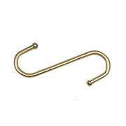 95mm Brassed Ball End 'S' Hook (Pack of 2) - Pack of 5