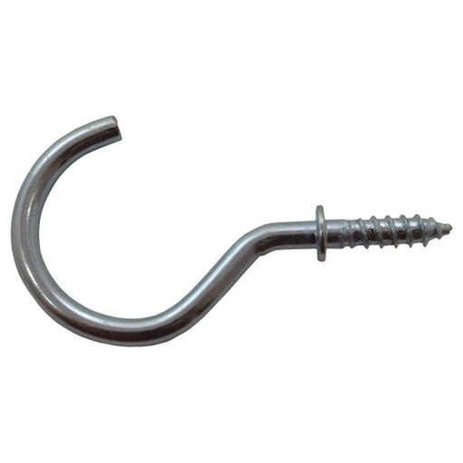 38mm ZP Shouldered Cup Hooks - Pack of 100