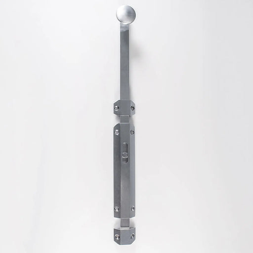 152 X 36Mm Extended Surface Bolt C/W Keep Flat & Angled Mortice Keeps - Satin Chrome 150MM