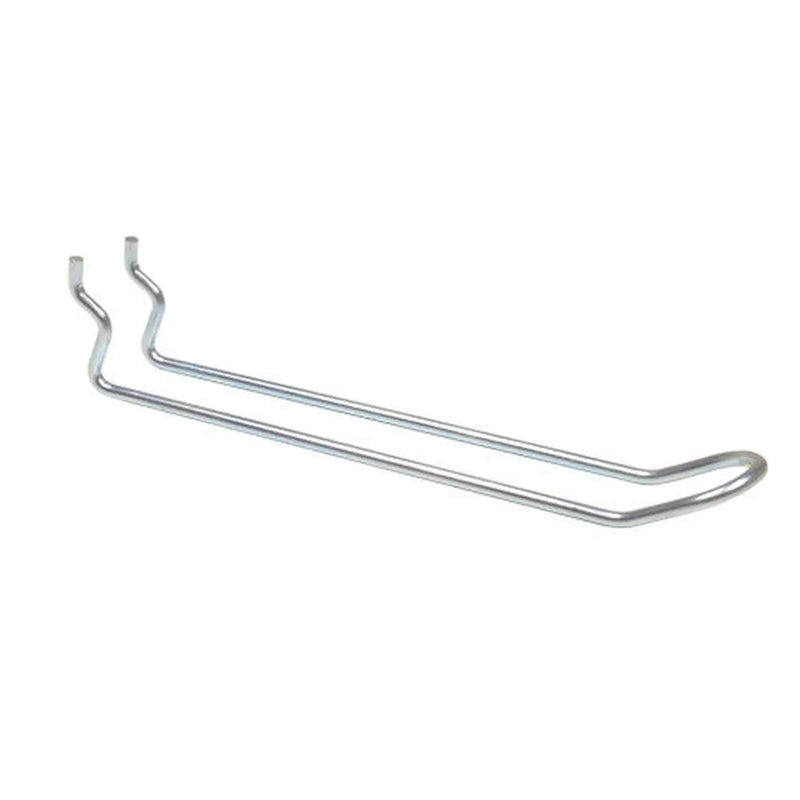150mm (6") ZP Medium Duty Euroslot Pegboard Hook - Pack of 50