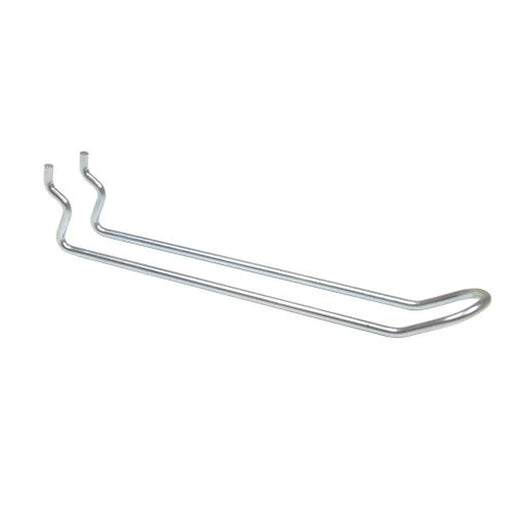 150mm (6") ZP Medium Duty Euroslot Pegboard Hook - Pack of 50
