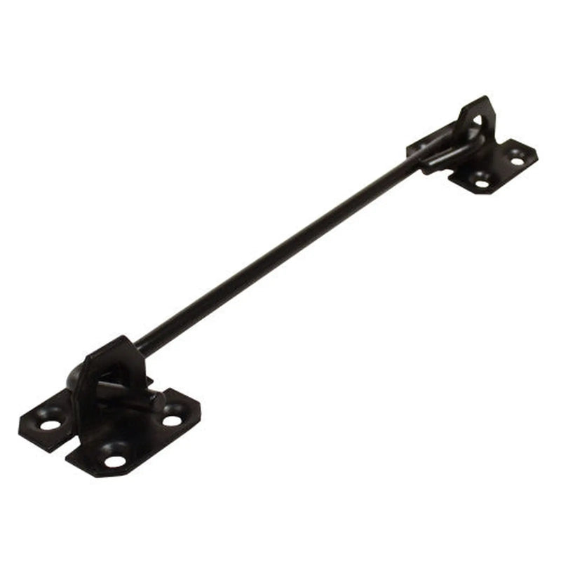 Wire Cabin Hooks, Epoxy Black, 200mm - Pack of 10
