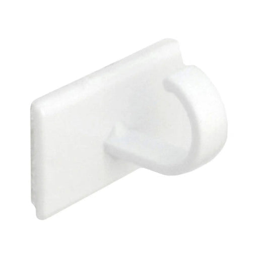 30mm x 20mm White Self Adhesive Cup Hooks - Pack of 100