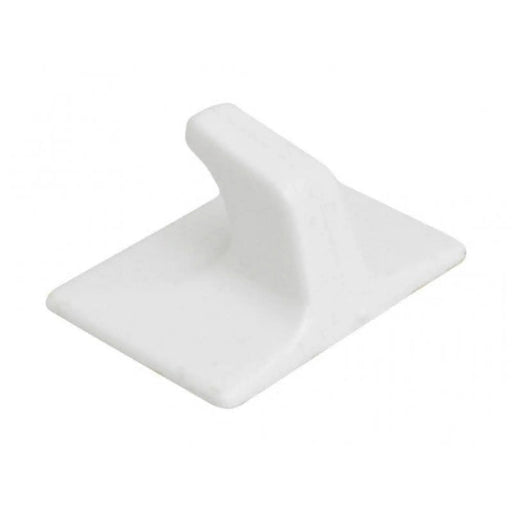 50mm x 32mm Plastic Self Adhesive Hooks - Pack of 50
