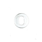 51mm CP Oval Hole Escutcheon - Pack of 5