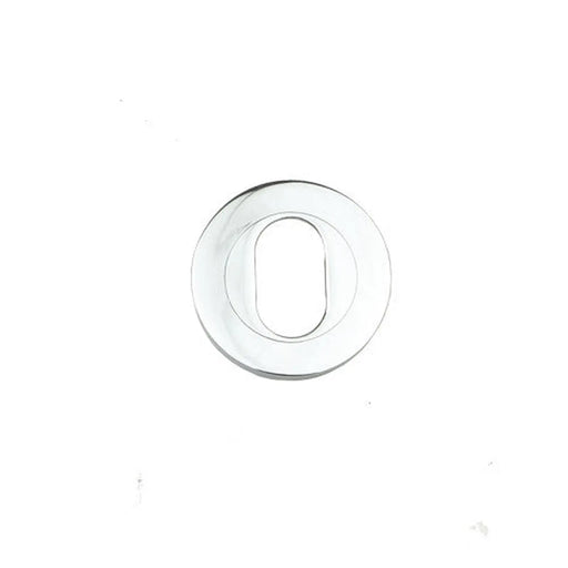 51mm CP Oval Hole Escutcheon - Pack of 5