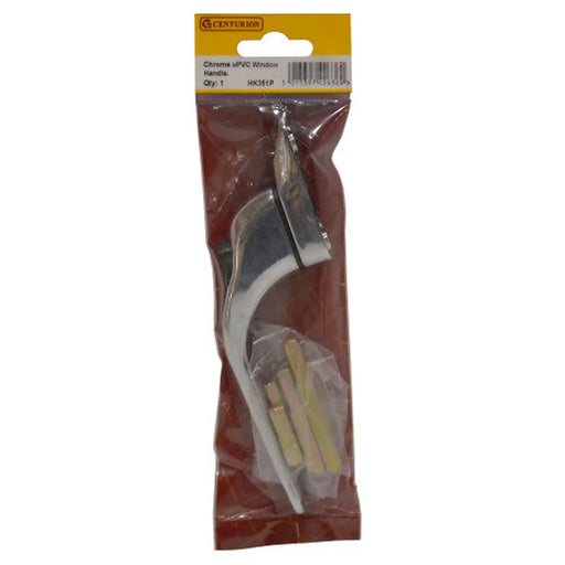 Universal Inline Espag Window Handle, Chrome - Pack of 5