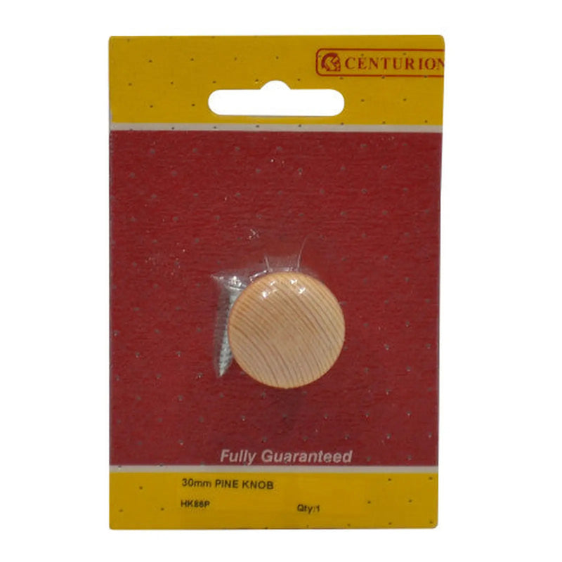 Pine Knobs, 30mm Dia. - Pack of 5