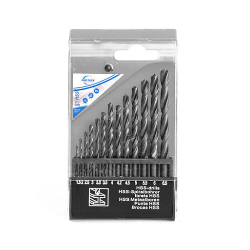 ProTask Metric High Speed Twist Drill Bit 13 piece Set - Pack of 5
