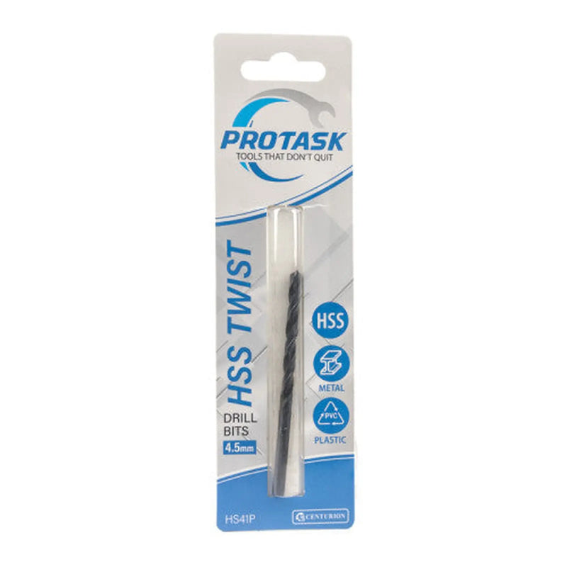 ProTask High Speed Twist Drill Bit (4.5mm) - Pack of 5