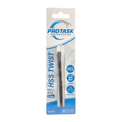 ProTask High Speed Twist Drill Bit (5.5mm) - Pack of 5