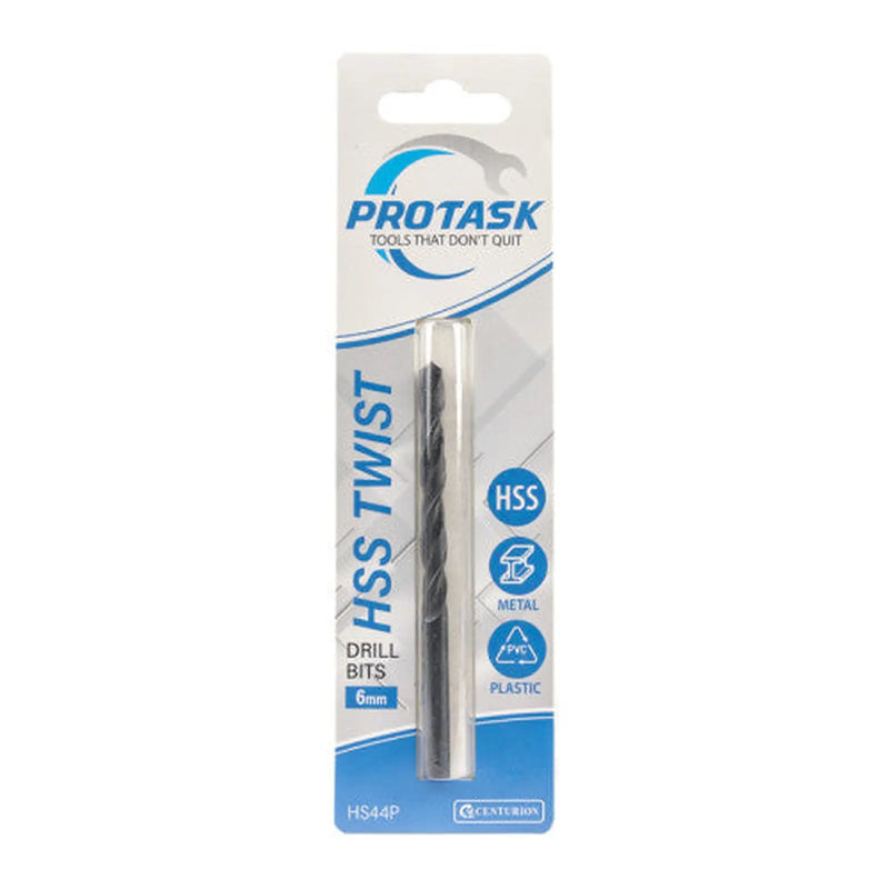ProTask High Speed Twist Drill Bit (6mm) - Pack of 5