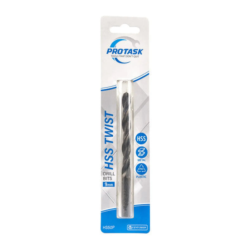 ProTask High Speed Twist Drill Bit (9mm) - Pack of 5