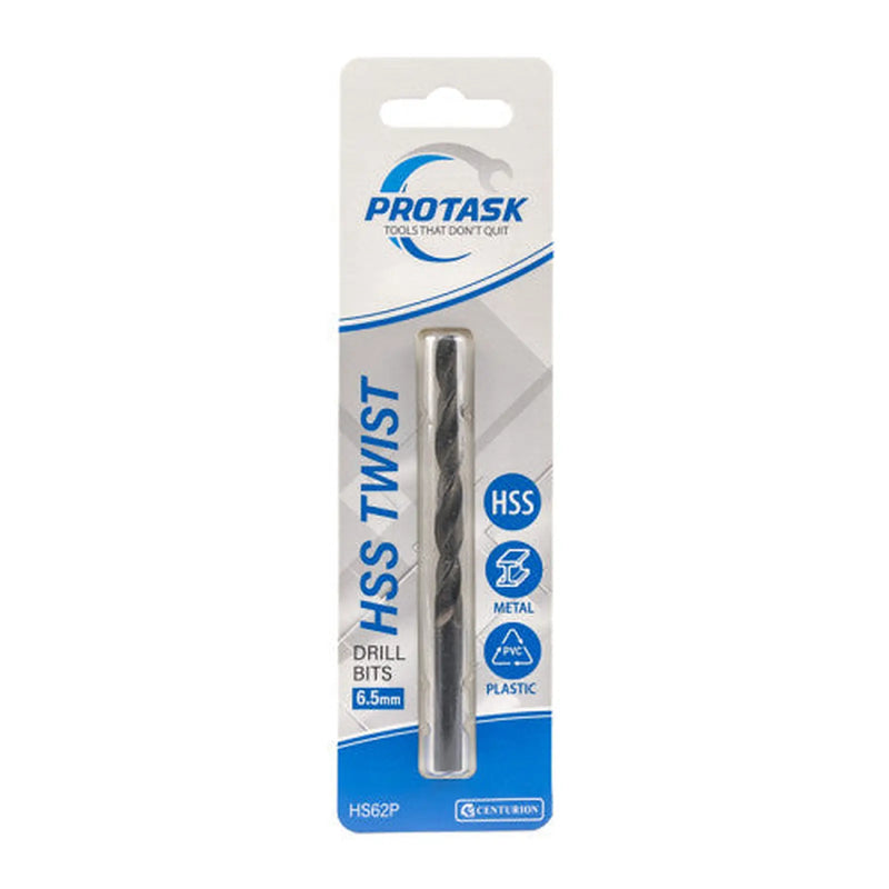 ProTask High Speed Twist Drill Bit (6.5mm) - Pack of 5