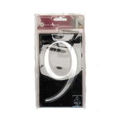 Gloss Black Numbered Plaque 9 - Pack of 2