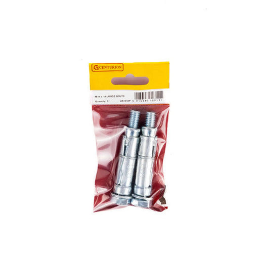 M10 x 10mm Expanding Loose Bolt  (Pack of 2) - Pack of 5