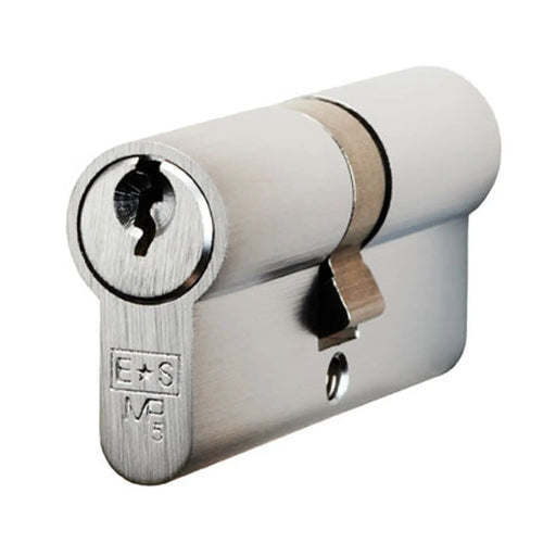 Mp5 70Mm Euro Double Cylinder - Ktd - Satin Chrome