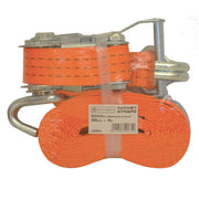 Ratchet Strap - 3000kg Breaking Strength - 4m Length - 35mm Width - Pack of 12