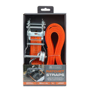 Ratchet Strap - 2000kg Breaking Strength - 4m Length - 35mm - Pack of 8