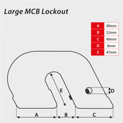 Large MCB Lockout