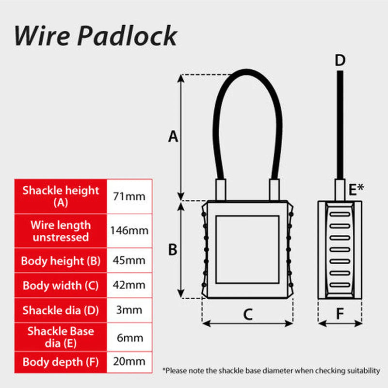 Wire Padlock