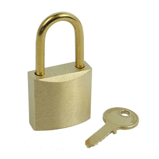 32mm Brass Safety Lockout Padlock (each)
