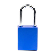 Aluminium Safety Lockout Padlock - Blue