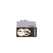 Aluminium Safety Lockout Padlock - Black