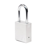 Aluminium Safety Lockout Padlock - Silver