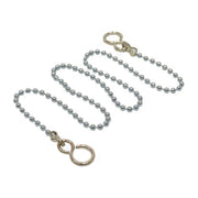 Sink Ball Chain With Hooks, Chrome Plated, 300mm, No.6 - Pack of 20