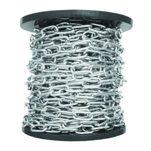 Welded Straight Link Chain, Stainless Steel, 2.5mm x 17mm x 10m