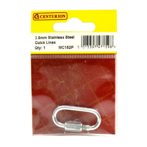 Quick Repair Link, Stainless Steel, 3.5mm x 28mm x 10mm - Pack of 5