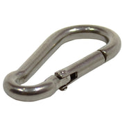 Carbine Hook, Stainless Steel, 4mm x 40mm - Pack of 10