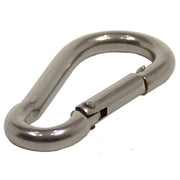 Carbine Hook, Stainless Steel, 6mm x 60mm - Pack of 10