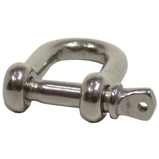 Dee Shackles, Stainless Steel, 6mm x 19mm x 10mm - Pack of 20