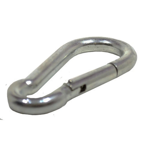 Carbine Hook, Zinc Plated, 10mm x 100mm - Pack of 10