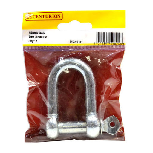 Dee Shackles, Galvanised, 12mm x 49mm x 25mm - Pack of 5