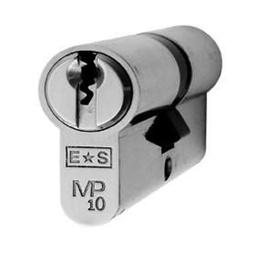 Mp10 70Mm Euro Double Cylinder - Ktd - Satin Chrome