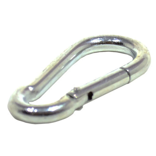Carbine Hook, Zinc Plated, 5mm x 50mm - Pack of 10