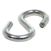 Steel Ess Hooks, Zinc Plated, 4mm x 40mm - Pack of 10