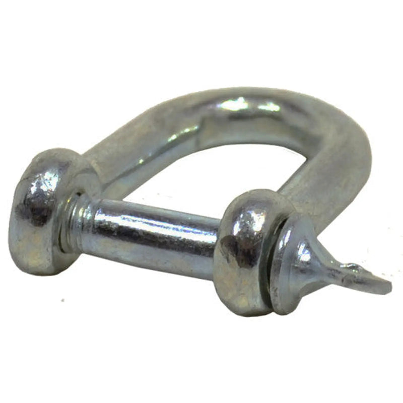 Dee Shackles, Galvanised, 6mm x 25mm x 13mm - Pack of 20