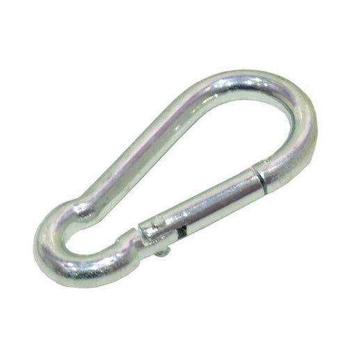 Carbine Hook, Zinc Plated, 3mm x 40mm - Pack of 10
