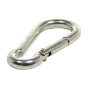 Carbine Hook, Zinc Plated, 6mm x 60mm - Pack of 10
