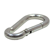 Carbine Hook, Zinc Plated, 8mm x 80mm - Pack of 10