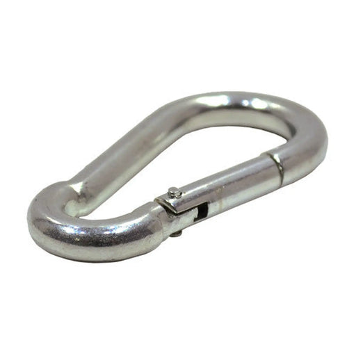 Carbine Hook, Zinc Plated, 8mm x 80mm - Pack of 10