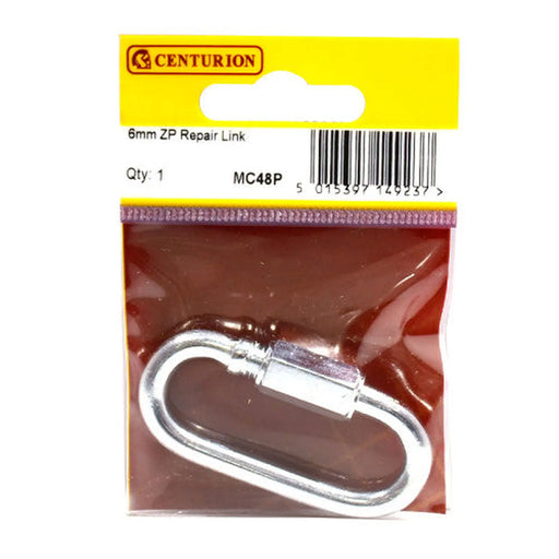 Quick Repair Link, Zinc Plated, 6mm x 46mm x 14mm - Pack of 5