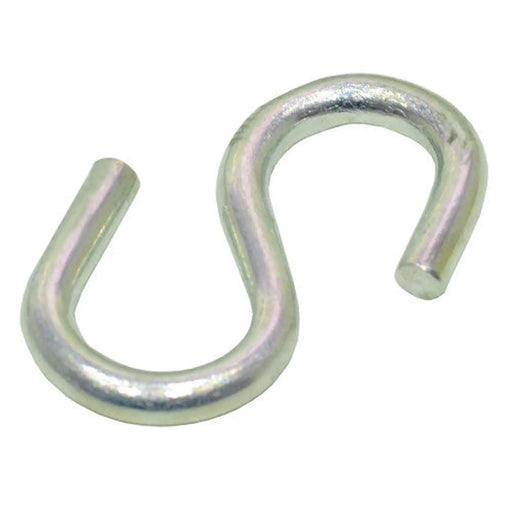 Steel Ess Hooks, Zinc Plated, 3mm x 34mm - Pack of 10