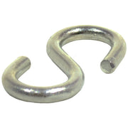 Steel Ess Hooks, Zinc Plated, 5mm x 48mm - Pack of 10