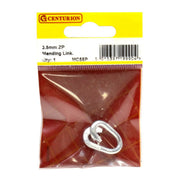 Steel Mending Link, Zinc Plated, 3.5mm - Pack of 5