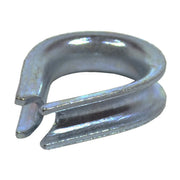 Steel Wire Rope Thimbles, Galvanised, 6mm - Pack of 10